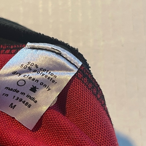 Mnml track pants mens size medium black red‎ pre-owned condition - Picture 7 of 10